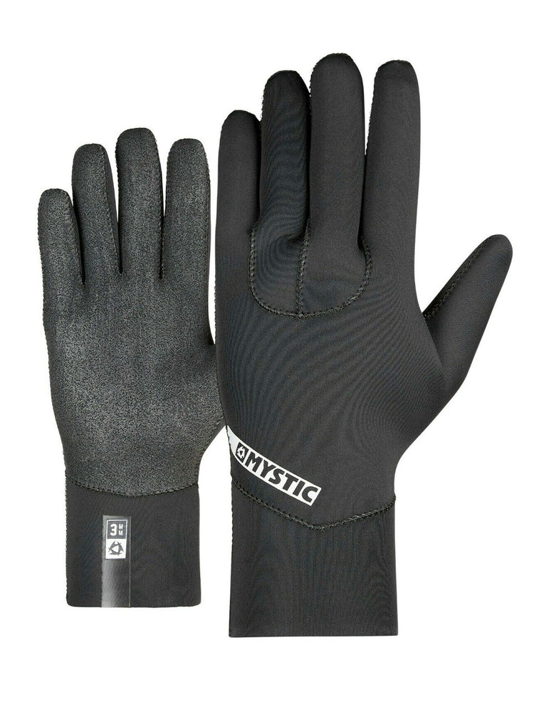 Mystic Star 3MM 5 Finger Wetsuit Gloves Black Wetsuit gloves