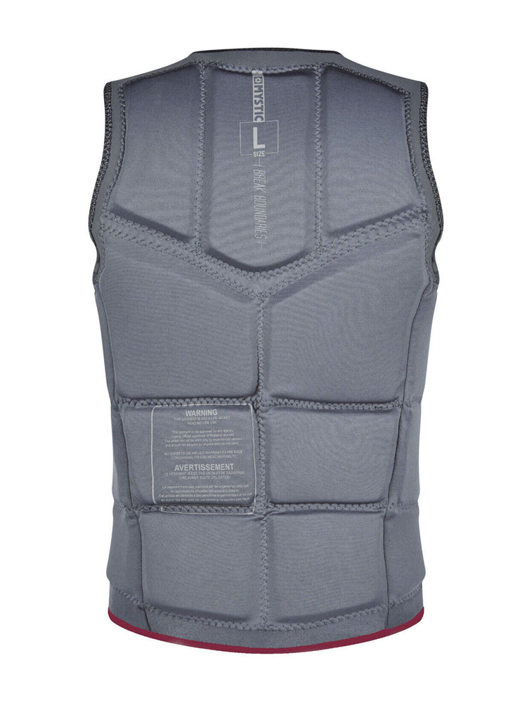 Mystic Star Wake Ski Impact Vest - Oxblood Red - 2023 Impact Vests