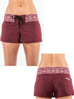 
                  
                    Load image into Gallery viewer, Mystic Tequilla womens Boardshorts Red Windsurfing Shorts
                  
                