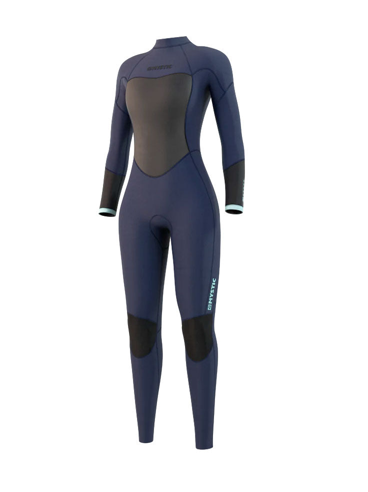 Mystic Brand Womens 3/2mm Wetsuit - Night Blue - 2022 M Womens summer wetsuits
