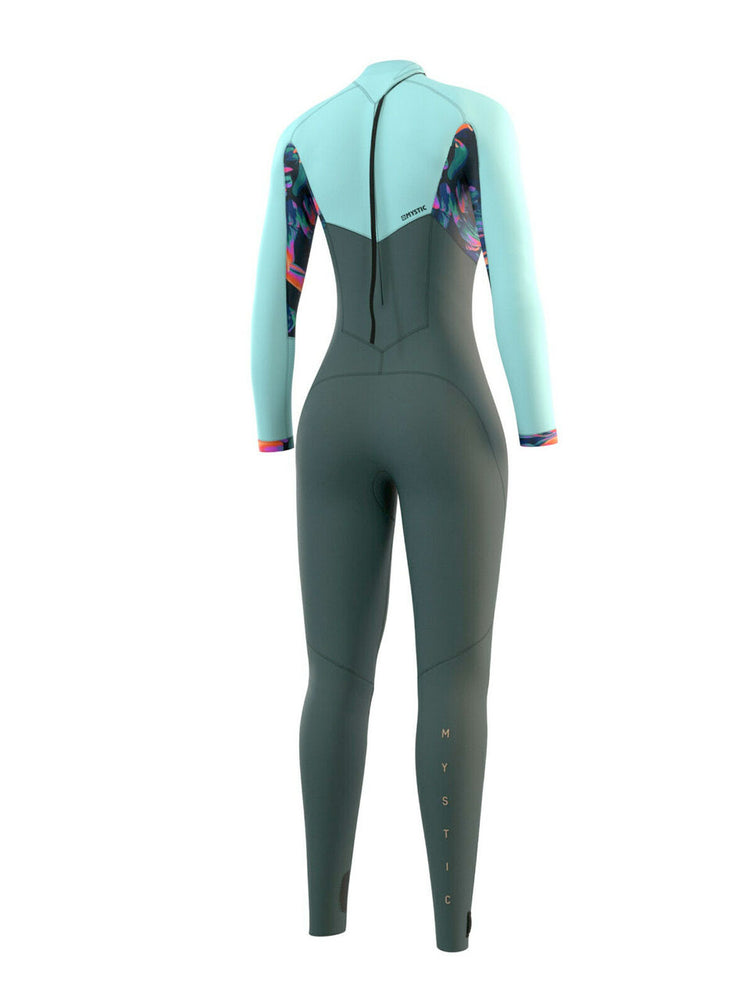 Mystic Womens Dazzled 5/3 Wetsuit - Dark Leaf - 2022 Womens winter wetsuits