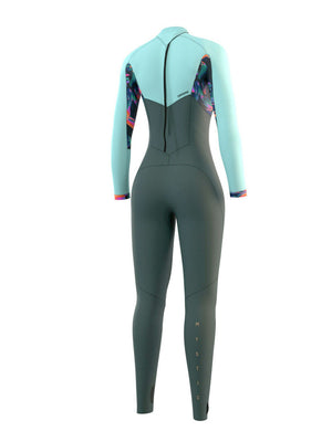 
                  
                    Load image into Gallery viewer, Mystic Womens Dazzled 5/3 Wetsuit - Dark Leaf - 2022 Womens winter wetsuits
                  
                