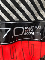 2023 Severne NCX 7.0m2 Used windsurfing sails