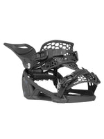 NIDECKER SUPERMATIC SNOWBOARD BINDINGS - BLACK - 2024 SNOWBOARD BINDINGS