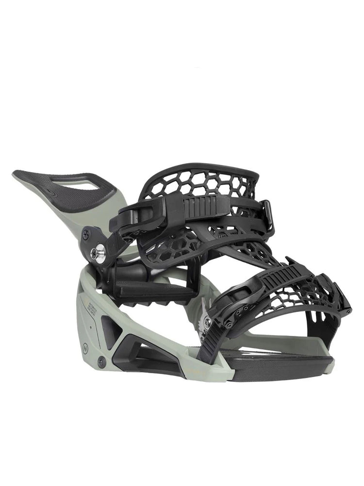 NIDECKER SUPERMATIC SNOWBOARD BINDINGS - OLIVE - 2024 SNOWBOARD BINDINGS