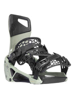 NIDECKER SUPERMATIC SNOWBOARD BINDINGS - OLIVE - 2024 OLIVE SNOWBOARD BINDINGS