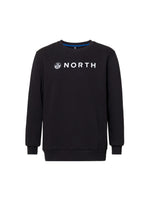 North Brand Crew Sweatshirt - Black Windsurfing Sweatshirts