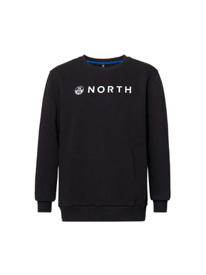 
                  
                    Load image into Gallery viewer, North Brand Crew Sweatshirt - Black Windsurfing Sweatshirts
                  
                