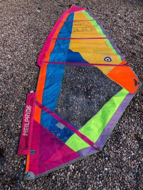 1992 Neilpryde RAF Wave 4.2 m2 4.2m2 Used windsurfing sails