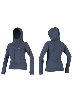 
                  
                    Load image into Gallery viewer, 18 O&amp;#39;Neill Hybrid Ladies L/S Zip Sun Hoody Womens summer wetsuits
                  
                