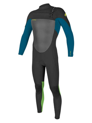 
                  
                    Load image into Gallery viewer, 2021 O&amp;#39;Neill Kids Epic Chest Zip 5/4MM Wetsuit Ultra Blue Dayglo Kids winter wetsuits
                  
                