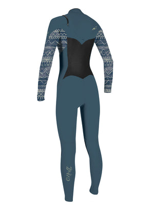 
                  
                    Load image into Gallery viewer, O&amp;#39;Neill Girls Epic Chest Zip 5/4MM Wetsuit - Shade Bunga - 2022 Kids winter wetsuits
                  
                