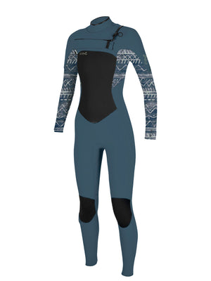 
                  
                    Load image into Gallery viewer, O&amp;#39;Neill Girls Epic Chest Zip 5/4MM Wetsuit - Shade Bunga - 2022 Kids winter wetsuits
                  
                