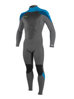 O'Neill Kids Epic BZ 5/4MM Wetsuit - Black Graphite Blue - 2023 16 Kids winter wetsuits