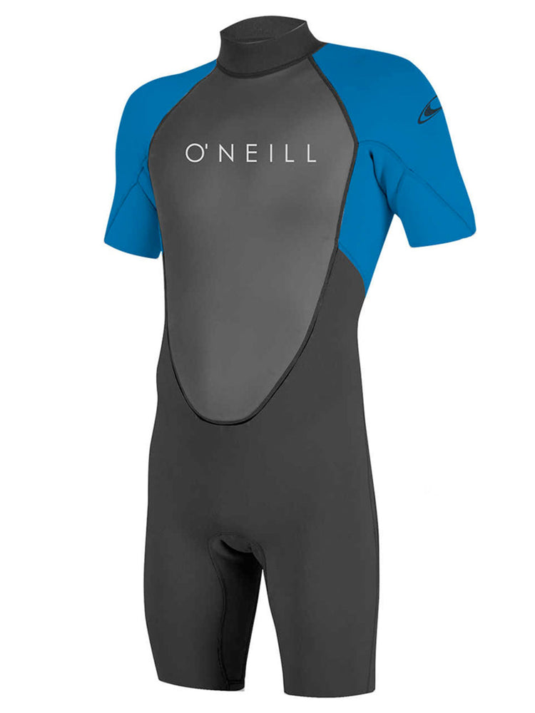 O'Neill Kids Reactor 2MM Shorty Wetsuit - Black Ocean - 2022 16 Kids shorty wetsuits