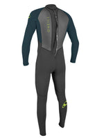 O'Neill Kids Reactor 3/2MM Wetsuit - Black Slate - 2022 Kids summer wetsuits