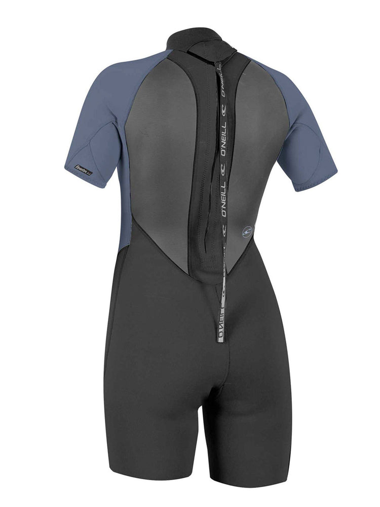 
                  
                    Load image into Gallery viewer, O&amp;#39;Neill Reactor 2MM Ladies Shorty Wetsuit - Black Mist - 2022 Womens shorty wetsuits
                  
                