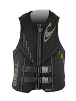 2021 O'Neill Reactor ISO Wake/Ski Vest Black Impact Vests