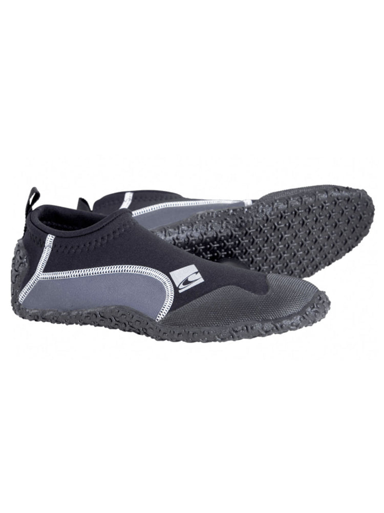 O'Neill Reactor Reef Wetsuit Shoes - Black Grey Wetsuit boots