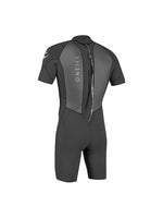 2021 O'Neill Reactor 2MM Mens Shorty Wetsuit Black Mens shorty wetsuits