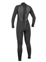 O'Neill Womens Reactor 3/2mm Wetsuit - Black - 2022 Womens summer wetsuits