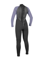 O'Neill Womens Reactor 3/2mm Wetsuit - Black Mist - 2022 Womens summer wetsuits