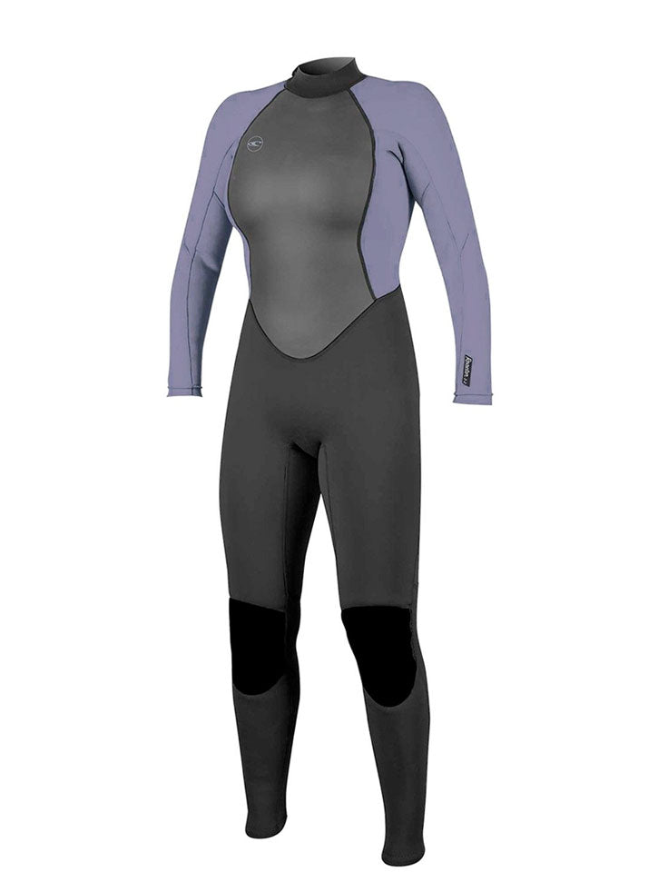 O'Neill Womens Reactor 3/2mm Wetsuit - Black Mist - 2022 Womens summer wetsuits