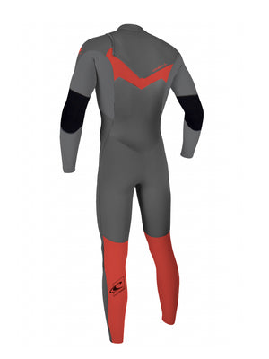 
                  
                    Load image into Gallery viewer, O&amp;#39;Neill Kids Epic Chest Zip 5/4MM Wetsuit - Graphite Smoke Red - 2023 Kids winter wetsuits
                  
                