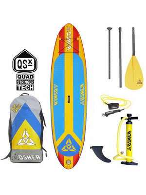 
                  
                    Load image into Gallery viewer, O&amp;#39;Shea 10&amp;#39;6&amp;quot; QSx I SUP Package - Red - 2023 10&amp;#39;6&amp;quot; Inflatable SUP Boards
                  
                