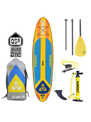 
                  
                    Load image into Gallery viewer, O&amp;#39;Shea 10&amp;#39;2&amp;quot; QSx I SUP Package - Orange - 2023 10&amp;#39;2&amp;quot; Inflatable SUP Boards
                  
                