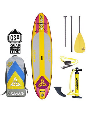
                  
                    Load image into Gallery viewer, O&amp;#39;Shea 10&amp;#39;2&amp;quot; QSx I SUP Package - Pink - 2023 10&amp;#39;2&amp;quot; Inflatable SUP Boards
                  
                