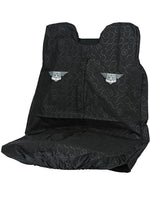 O'Shea Double Car Seat Cover Black link graphic Default Title Seat Covers