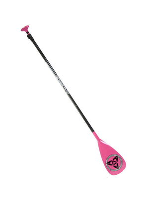 
                  
                    Load image into Gallery viewer, O&amp;#39;shea Epoxy Carbon Hybrid Pro Adjustable SUP Paddle - Pink SUP Paddles
                  
                