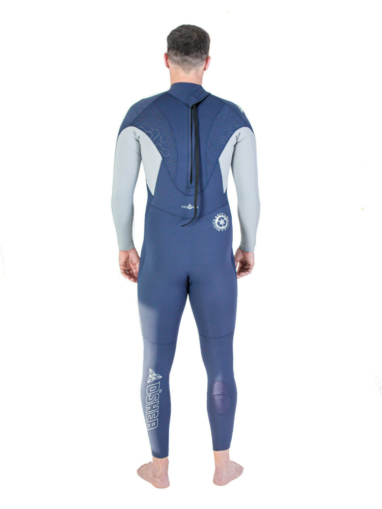 O'Shea Prisma 3/2 mm Mens Wetsuit - Navy Grey - 2023 Mens summer wetsuits