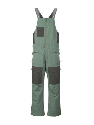 
                  
                    Load image into Gallery viewer, PICTURE U77 BIB SNOWBOARD PANT - GREEN - 2023 GREEN SNOWBOARD PANTS
                  
                