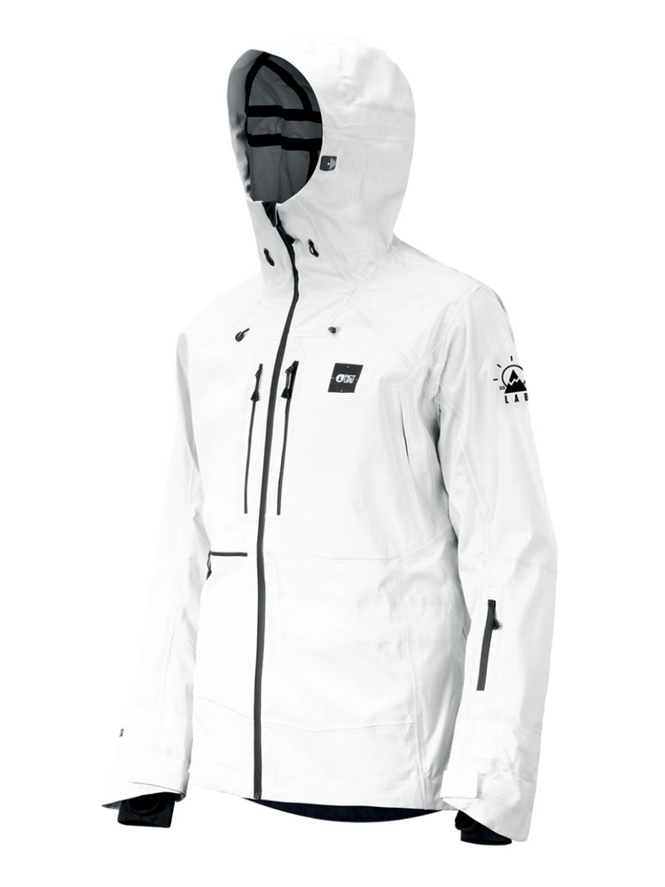 PICTURE WELCOME SNOWBOARD JACKET - WHITE - 2021 WHITE SNOWBOARD JACKETS