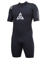 O'Shea Prisma 3/2 mm Kids Shorty Black Kids shorty wetsuits