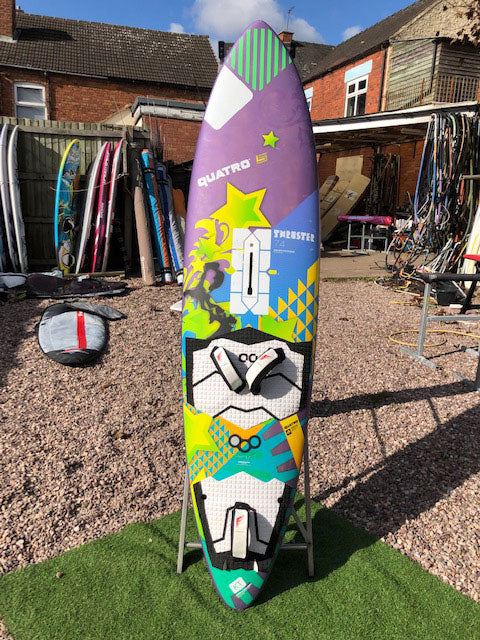 2013 Quatro Thruster 74LS 74lts Used windsurfing boards