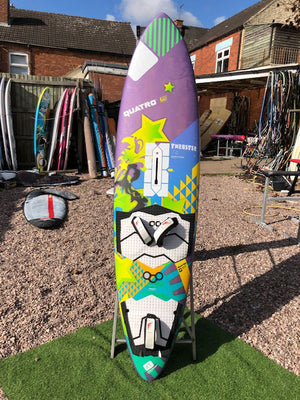 
                  
                    Load image into Gallery viewer, 2013 Quatro Thruster 74LS 74lts Used windsurfing boards
                  
                