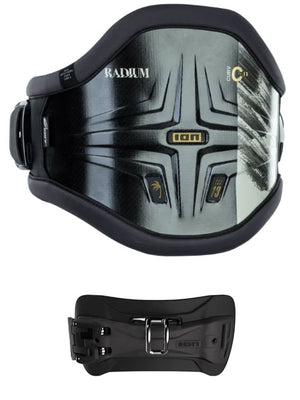 
                  
                    Load image into Gallery viewer, 2021 ION Radium Curv 13 Waist Harness Black Waist Harnesses
                  
                