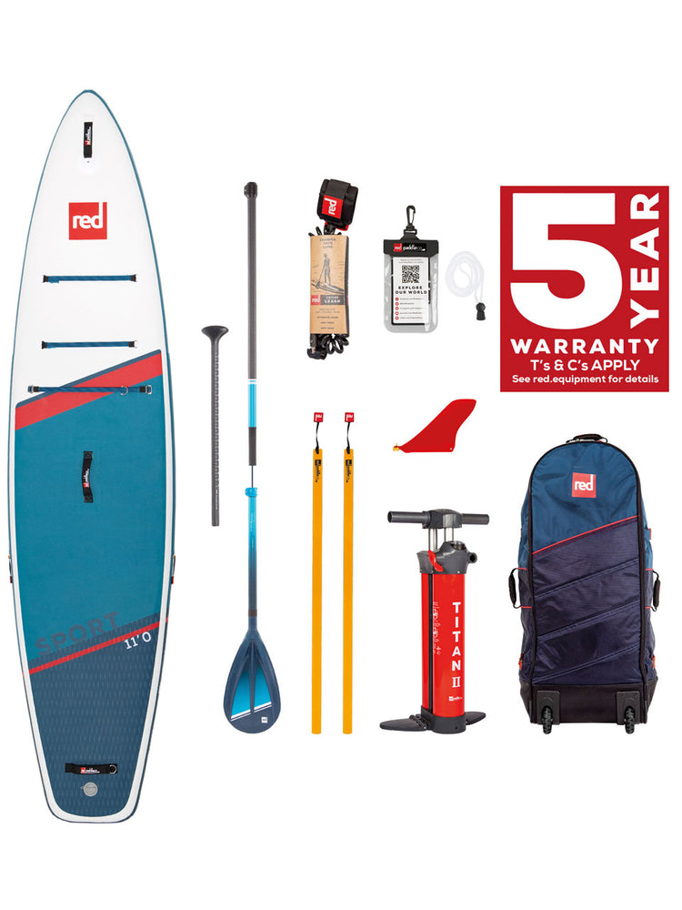 2023 Paddle Co Sport 11' Inflatable SUP Package Hybrid Tough 11' Inflatable SUP Boards