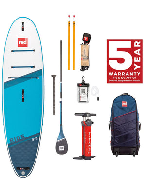 
                  
                    Load image into Gallery viewer, 2023 Red Paddle Co Ride 9&amp;#39;8 Inflatable SUP Package Inflatable SUP Boards
                  
                