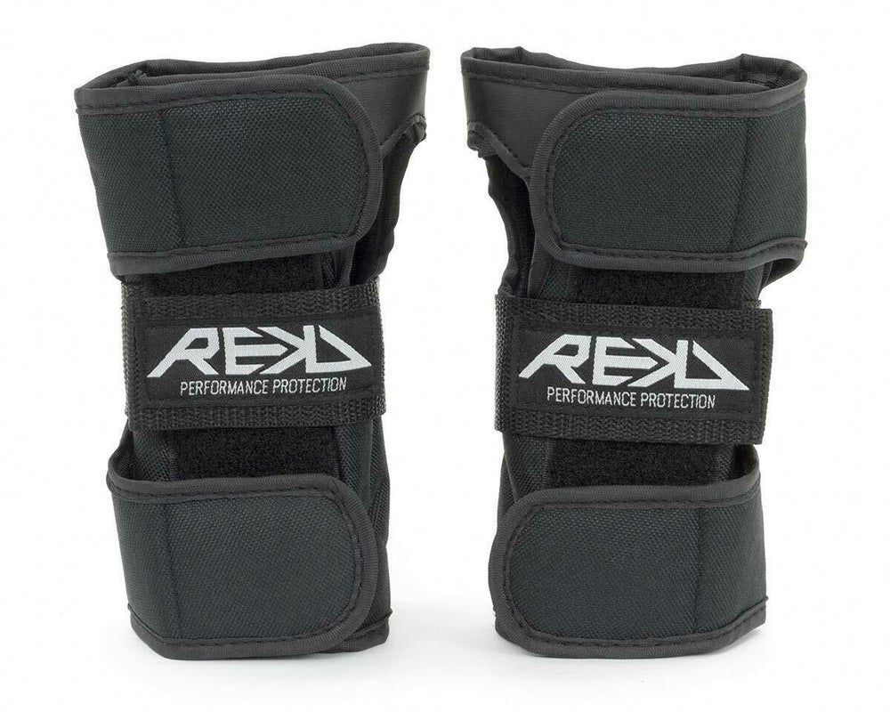 REKD WRIST GUARDS BLACK SKATEBOARD PADS