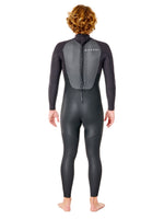 Rip Curl Omega 4/3mm GBS Back Zip Wetsuit - Black - 2023 Mens winter wetsuits