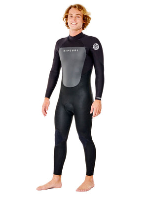 
                  
                    Load image into Gallery viewer, Rip Curl Omega 4/3mm GBS Back Zip Wetsuit - Black - 2023 Mens winter wetsuits
                  
                