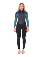 Rip Curl Womens Omega 5/3MM Wetsuit - Green - 2023 Womens winter wetsuits
