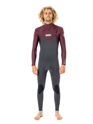
                  
                    Load image into Gallery viewer, Rip Curl Dawn Patrol 4/3mmCZ Wetsuit - Wine - 2022 Mens winter wetsuits
                  
                