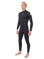 Rip Curl Freelite 4/3mm GBS Back Zip Wetsuit - Black - 2023 Mens winter wetsuits