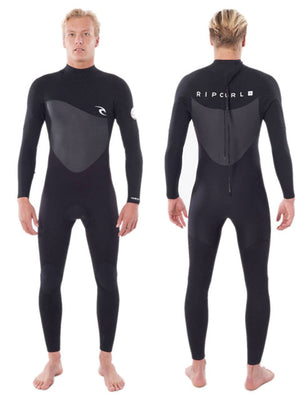 
                  
                    Load image into Gallery viewer, Rip Curl Omega 4/3mm GBS Back Zip Wetsuit - Black - 2022 Mens winter wetsuits
                  
                
