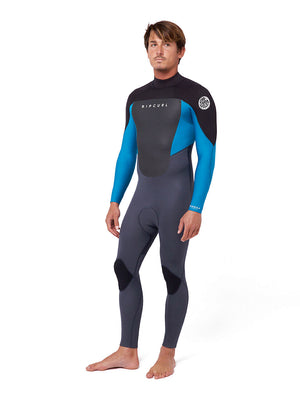 
                  
                    Load image into Gallery viewer, Rip Curl Omega 4/3mm BZ Wetsuit - Blue - 2022 Mens winter wetsuits
                  
                